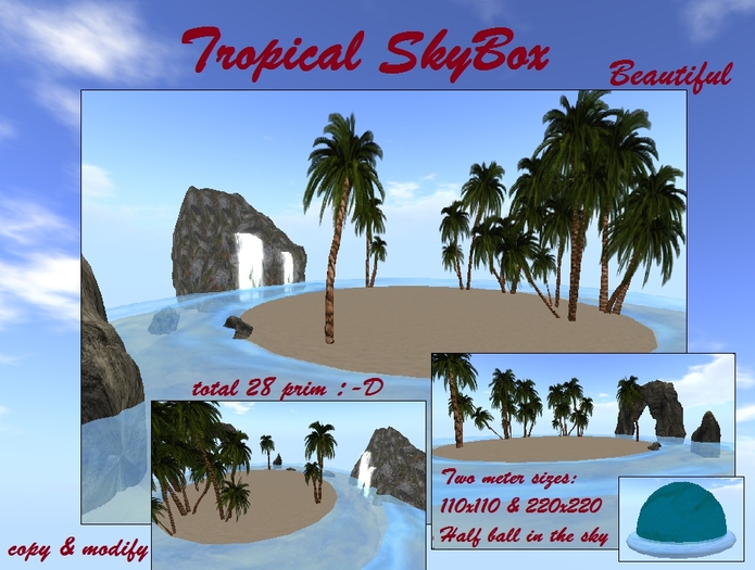 TROPICAL SKYBOX BOX