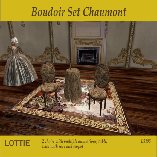 * LOTTIE Boudoir Set Chaumont