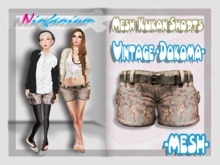 <-NINFANIUM->-MESH-Kukan Shorts VINTAGE{DOKOMA}