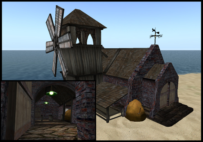 cute little  mini detailed church barn 1.0