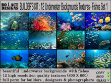 ..::RO!ACT::..DESIGNS 12 Underwater Backgrounds-Fishes Set 1