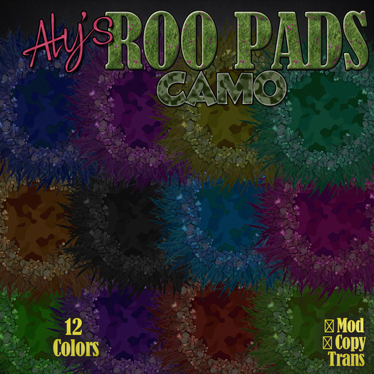 Aly's Camo Roo Pads