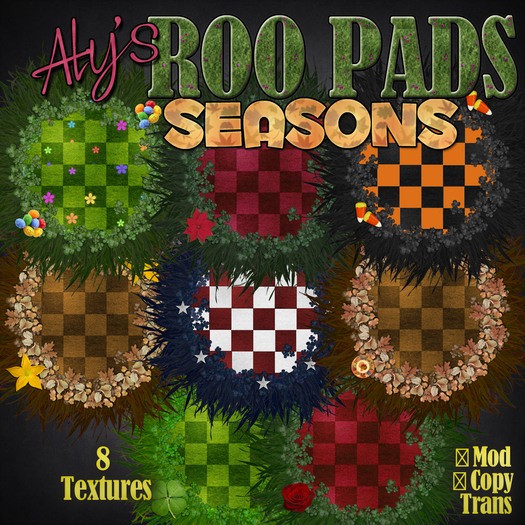 Aly's Checkered Roo Pads Seasons