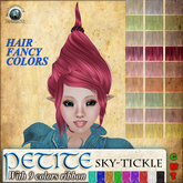 !! FANTAVATAR !! Petite - Sky-tickle PINK Hair F&M PET