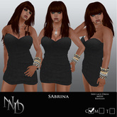 .:[NMD]:. Sabrina Dress Box Black