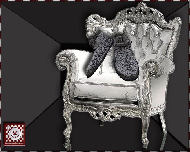 ::SLTA:: Mocassin Gnu Panther Leather