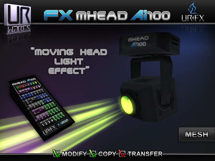 URW FX MOVING HEAD Ai100
