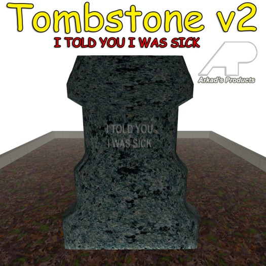 Arkad's Halloween Tombstone v2