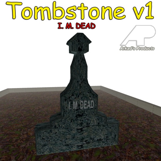 Arkad's Halloween Tombstone v1