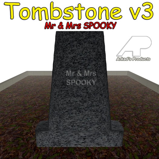 Arkad's Halloween Tombstone v3