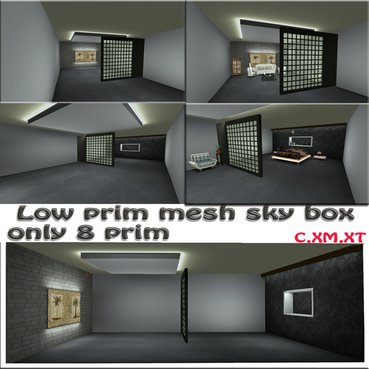 lowprim mesh sky box 