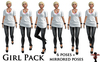 Bounce this poses girl pack