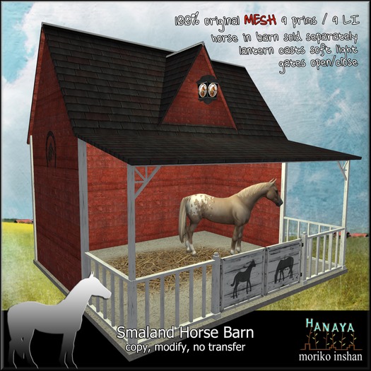 -Hanaya- Småland Horse Barn [mesh]
