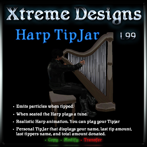 Harp TipJar