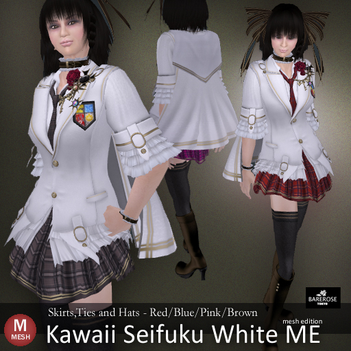 ::: B@R ::: Kawaii Seifuku White ME