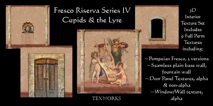 MD Fresco Riserva Series IV Cupids and the Lyre (Boxed) 