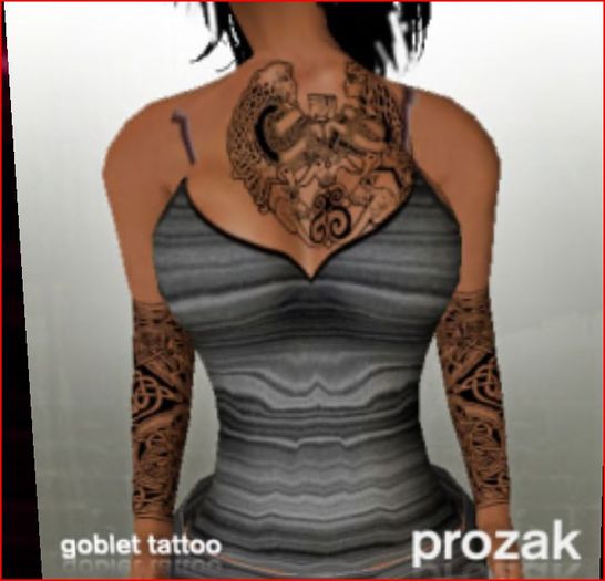 PROZAK - Goblet tattoo