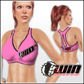 WIN Pink Sports Bra Black Trim