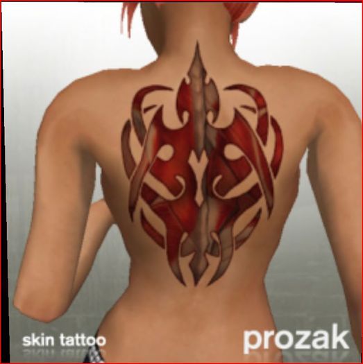 PROZAK - Skin tattoo