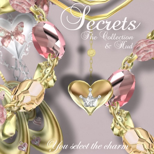 007a-The Secrets Collection Gold/Silver/Pink(BOXED)-Jewelry by Jake**