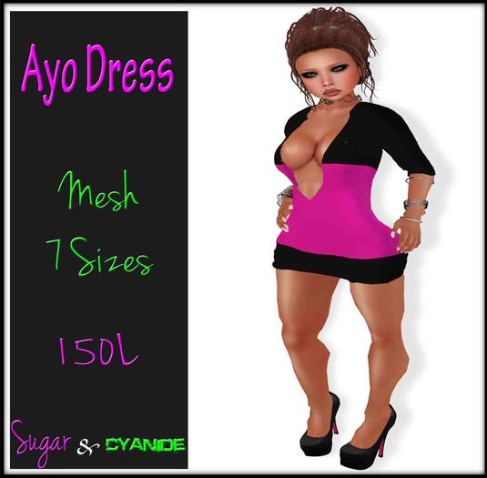 **S&C** Ayo Dress - Fat Pack