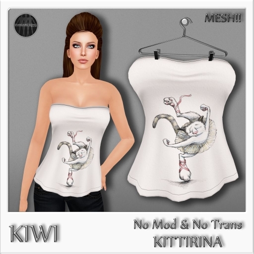 KIWI KITTIRINA MESH TUBE TOP