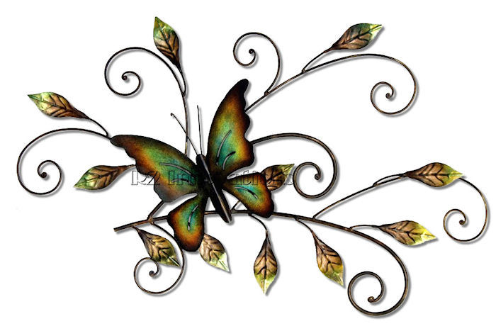 Brass and Metal Butterfly