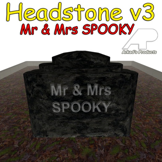 Arkad's Halloween Headstone v3
