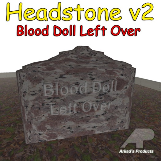 Arkad's Halloween Headstone v2