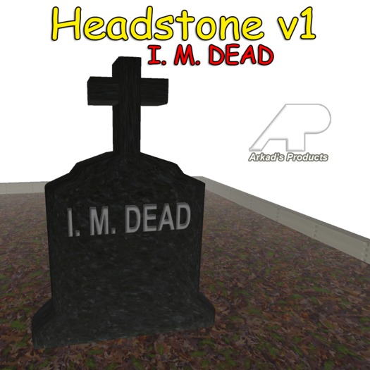 Arkad's Halloween Headstone v1