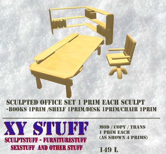 Sculpted Office set small pack