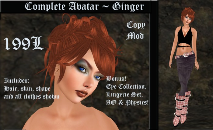 Cele'Sations Complete Avatar ~ Ginger