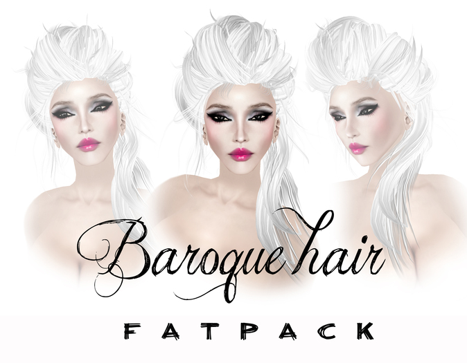 Baroque hair FATPACK