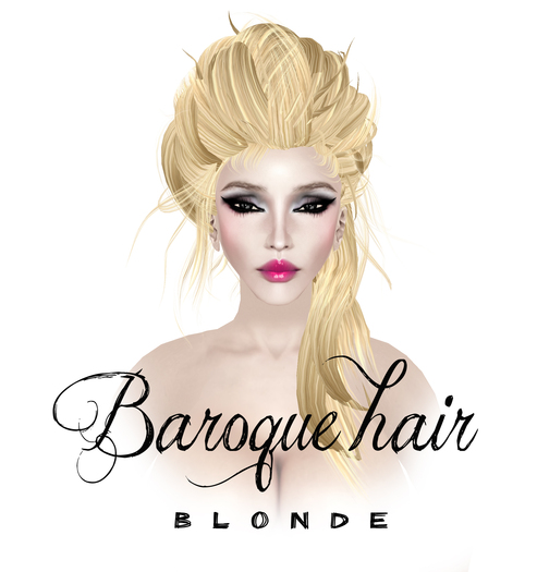 Baroque hair blonde