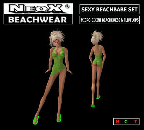 NeoX BEACHBABE SET GREEN