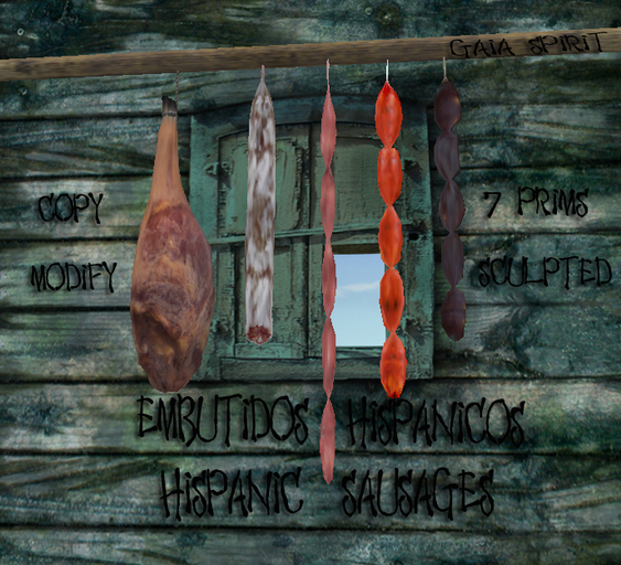 Embutidos Hispanicos - Hispanic Sausages-Sculpted