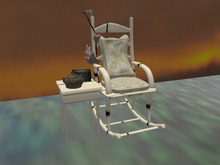Le Petite WHITE Rocking Chair Set for PETITE AVATARS