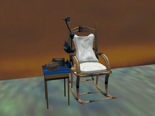 Le Petite BURL Rocking Chair Set for Petite Avatars