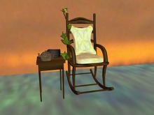 Le Petite BROWN Rocking Chair Set for PETITE AVATARS