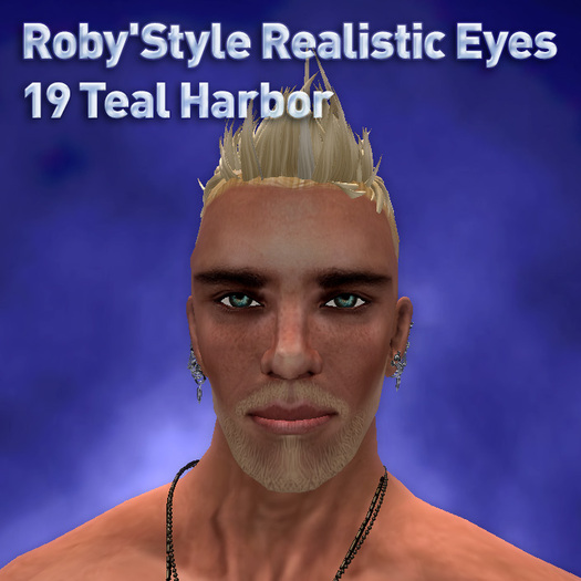 Roby'Style Realistic Eyes 19 Teal Harbor