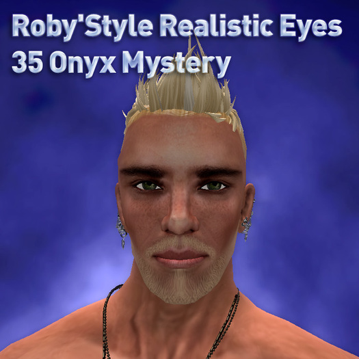 Roby'Style Realistic Eyes 35 Onyx Mystery