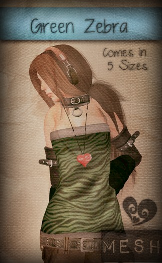 [S] Tube - Green Zebra