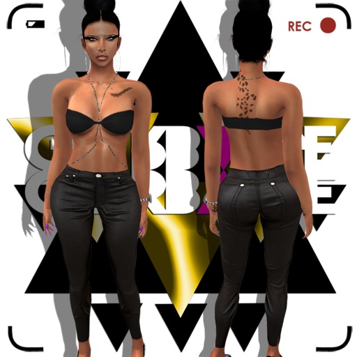 G A R B A G E - Blaque pants