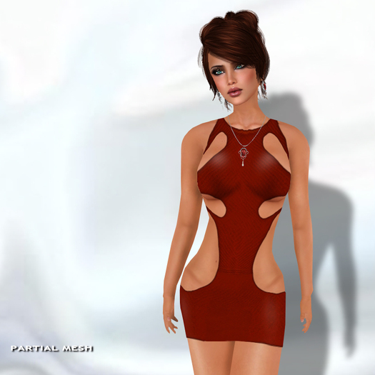 Lurve Luscious Cutout Mini - Red