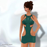 Lurve Luscious Cutout Mini - Turquoise