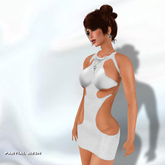 Lurve Luscious Cutout Mini - White