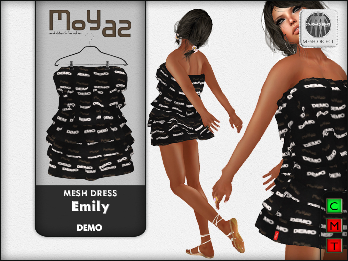 Emily mesh dress - DEMO