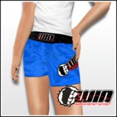 WIN Blue Short Trunks Black Elastic