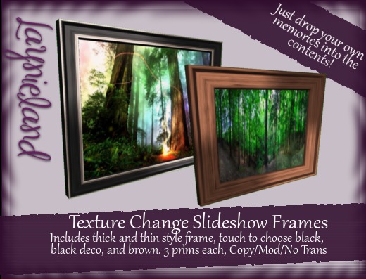 ~LL~ Texture Change Slideshow Frame Duo