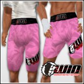WIN Pink Trunks Black Elastic